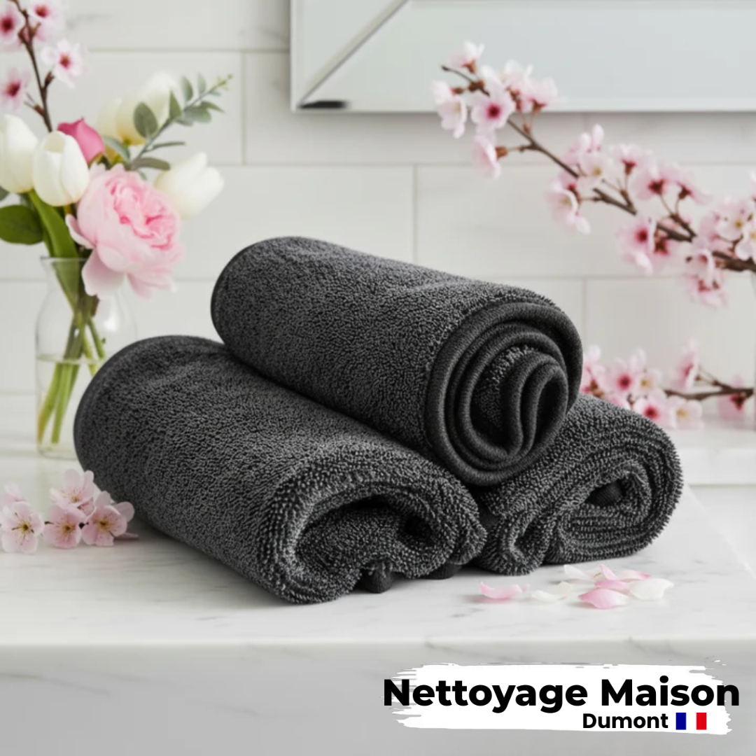 Bamurys™ - Serviette de séchage 30x30cm